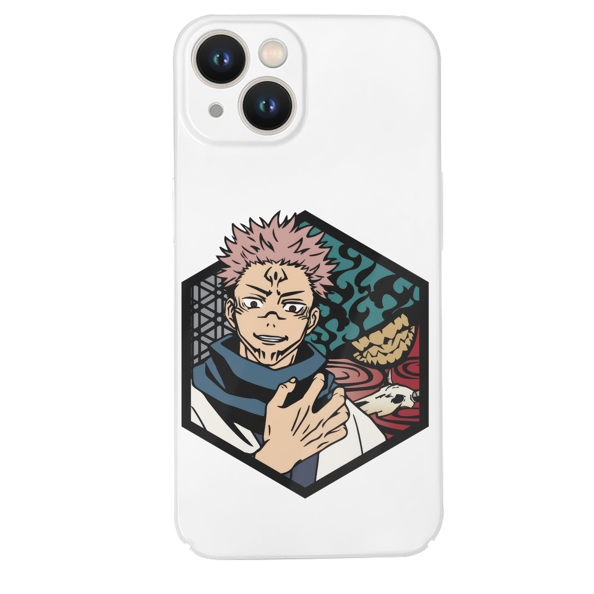 （画像用） 呪術廻戦 Jujutsu Kaisen 【iPhone 14シリーズ対応】ハードケース
